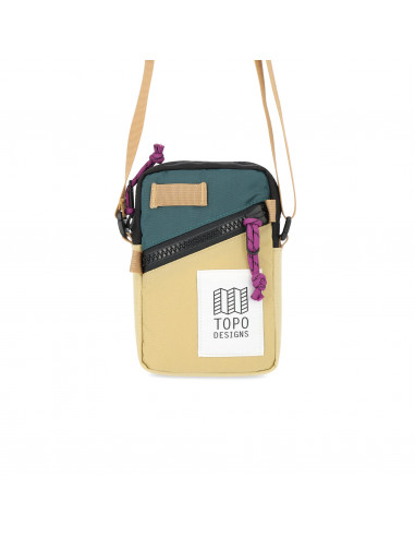 Topo Designs Taška Mini Shoulder Bag Hemp Botanic Zelená Zepředu 2