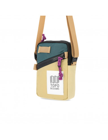 Topo Designs Taška Mini Shoulder Bag Hemp Botanic Zelená Zepředu