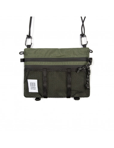 Topo Designs Mountain Accessory Shoulder Bag Olive Front
