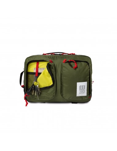 Topo Designs Global Briefcase Olive Front