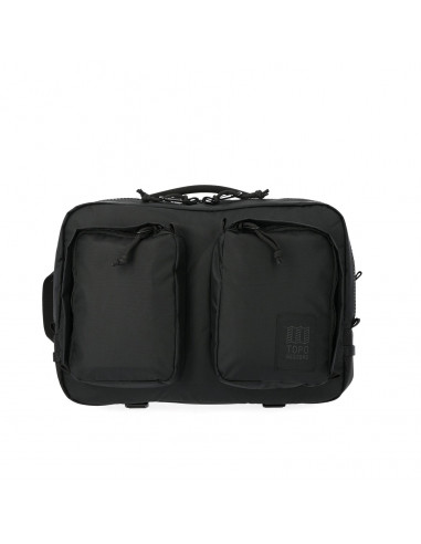 Topo Designs Global Briefcase Black Front