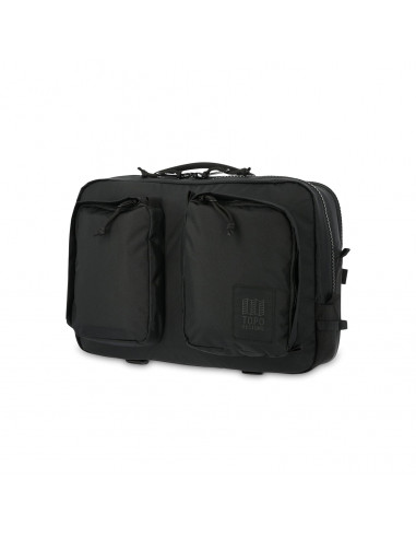 Topo Designs Global Briefcase Black Side