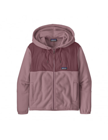 Patagonia Womens Microdini Hoody Evening Mauve Offbody Front