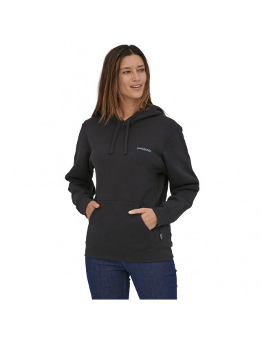 Patagonia Fitz Roy Icon Uprisal Hoody Ink Black Onbody Front