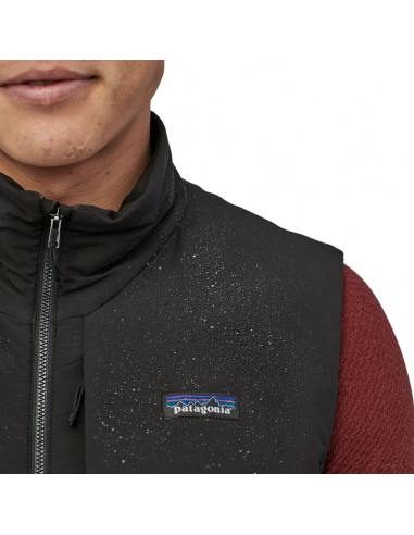 Patagonia Mens Nano-Air® Vest Black Onbody Detail 1