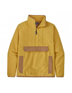 Patagonia Synchilla Anorak Surfboard Yellow Offbody Front