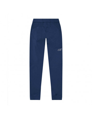 Looking for Wild Womens Technical Pants Laila Peak Navy Peony Offbody Back
