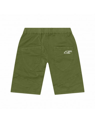 Looking For Wild Mens Technical Shorts Cilaos Olive Offbody Back