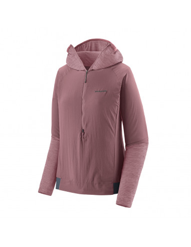 Patagonia Women's Airshed Pro Pullover Evening Mauve Offbody Front