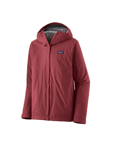 Patagonia Mens Torrentshell 3L Jacket Wax Red Offbody Front