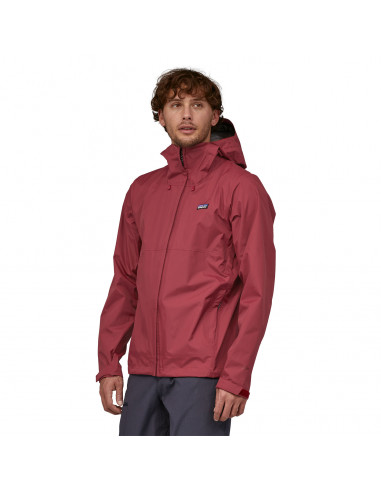 Patagonia Mens Torrentshell 3L Jacket Wax Red Onbody Front