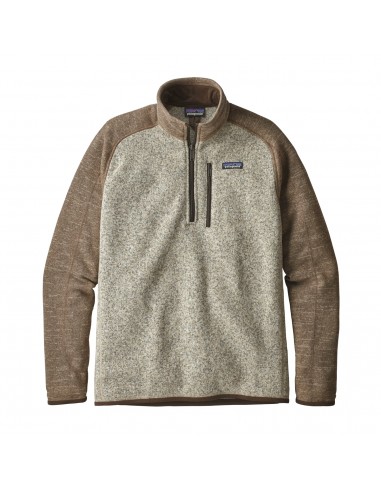 Patagonia Mens Better Sweater 1/4-Zip Fleece Bleached Stone Pale Khaki Offbody