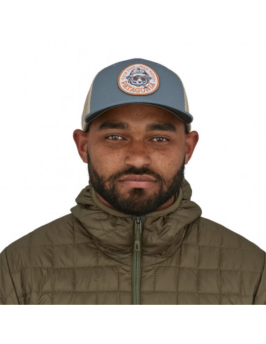 Patagonia Take a Stand Trucker Hat Wild Grizz: Plume Grey
Onbody Front