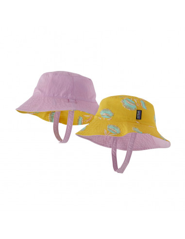 Patagonia Baby Sun Bucket Hat Summer Plant: Shine Yellow  3