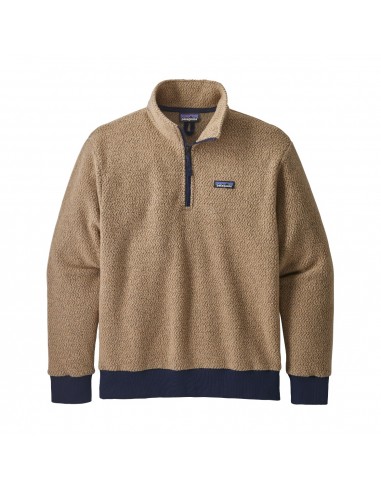 Patagonia Mens Woolyester Fleece Pullover Mojave Khaki Offbody Front