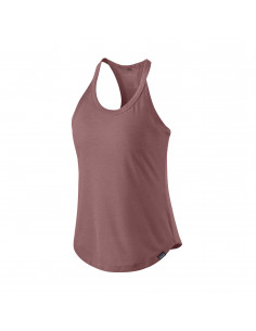 Patagonia Womens Capilene Cool Trail Tank Top Evening Mauve Offbody Front