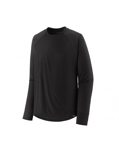 Patagonia Mens Long-Sleeved Dirt Craft Jersey Black Offbody Front