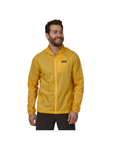 Patagonia Mens Houdini Jacket Surboard Yellow Onbody Front