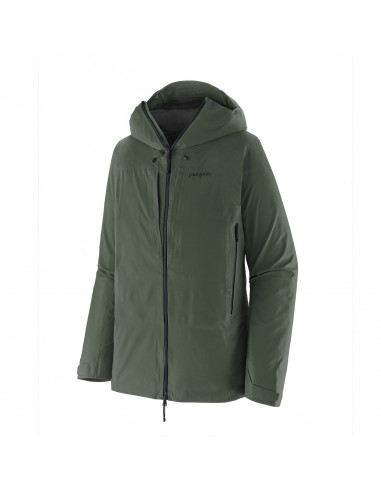 Patagonia Mens Dual Aspect Jacket Hemlock Green Offbody Front