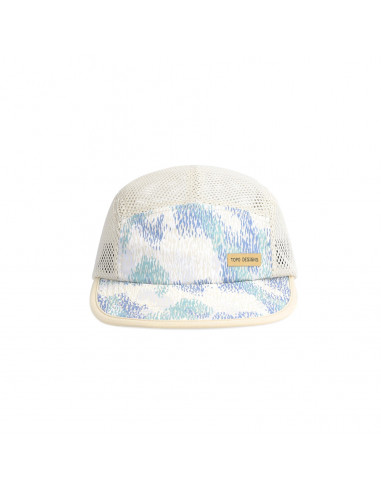Topo Designs Global Hat Sand Pebble Offbody Front 2