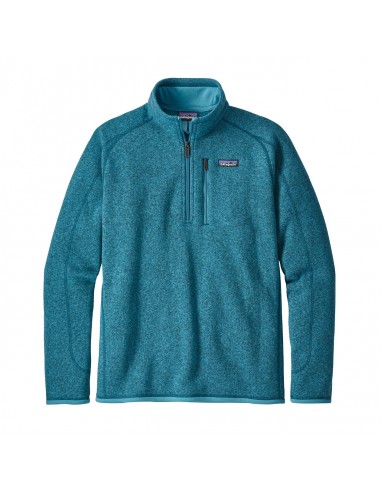 Patagonia Mens Better Sweater 1/4-Zip Fleece Mako Blue Offbody