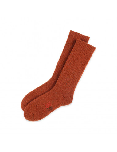 Topo Desings Mountain Sock Clay