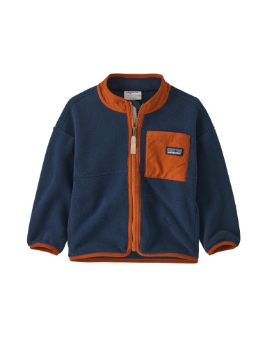 Patagonia Baby Synchilla® Fleece Jacket New Navy Front