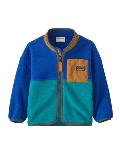 Patagonia Baby Synchilla® Fleece Jacket Passage Blue Front