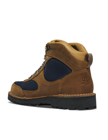 Danner Hiking Boots Cascade Crest 5" Grizzly Brown/Ursa Blue GTX Back
