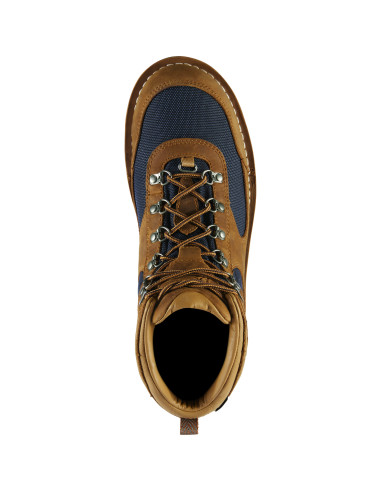 Danner Hiking Boots Cascade Crest 5" Grizzly Brown/Ursa Blue GTX Top
