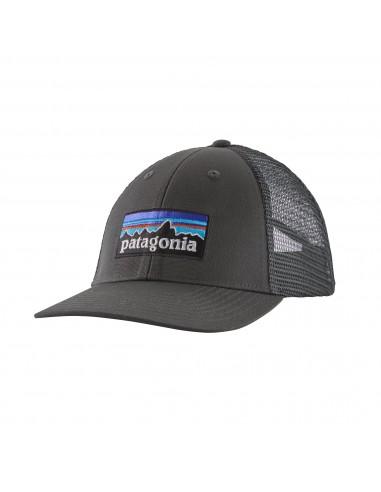 Patagonia P-6 Logo LoPro Trucker Hat Forge Grey Offbody Front