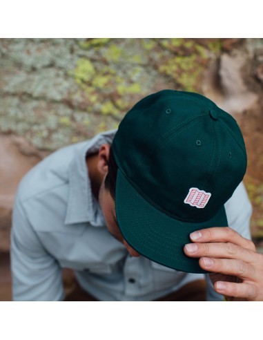 Topo Designs Mini Map Hat Emerald Onbody Lifestyle