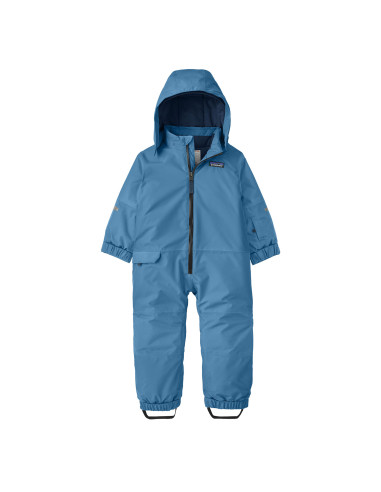 Patagonia Baby Snow Pile One-Piece Blue Bird Front