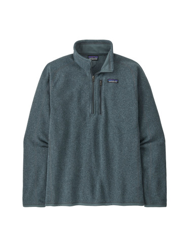 Patagonia Mens Better Sweater 1/4-Zip Fleece Nuovo Green Offbody Front