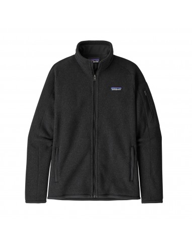 Patagonia Dámska Bunda Better Sweater 100% Recyklovaná Čierna Offbody Spredu