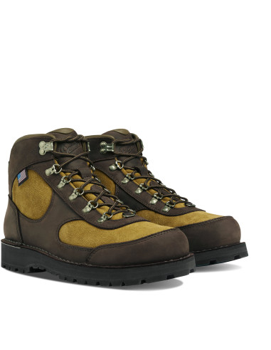 Danner Hiking Boots Cascade Crest 5" Turkish Coffee/Moss Green GTX Pair