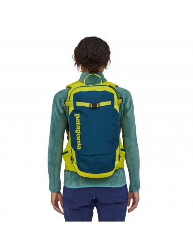 Patagonia SnowDrifter Pack 20l Crater Blue Onbody Back