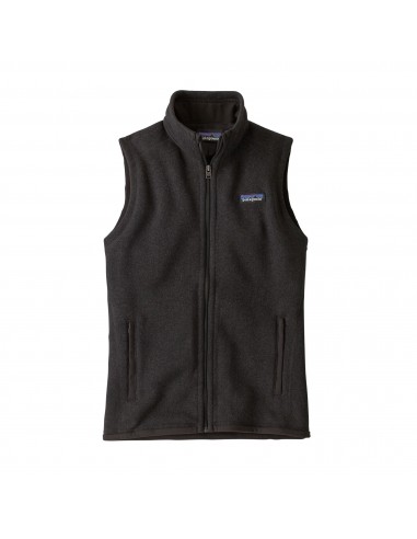Patagonia Women's Better Sweater Vest Black Offbody Front