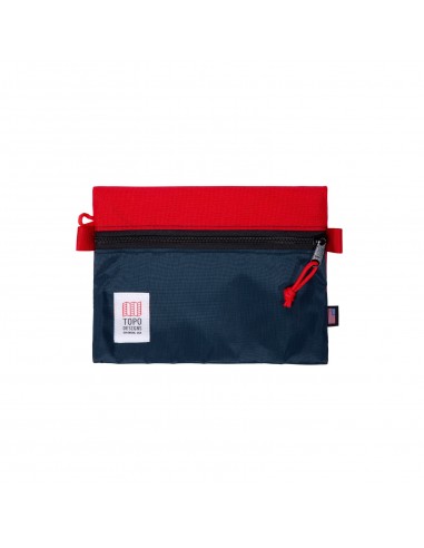 Topo Designs Accessory Bags Medium Navy Red Front