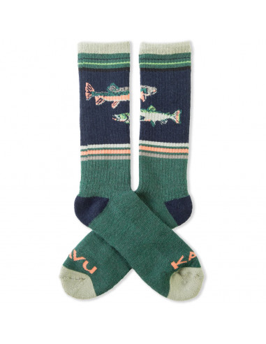 Kavu Ponožky Moonwalk Go Fish Spredu