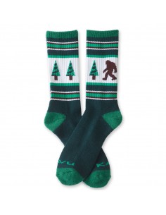 Kavu Ponožky Moonwalk Sasquatch Zelená Spredu