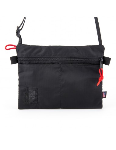 Topo Designs Accessory Shoulder Bag Black Front