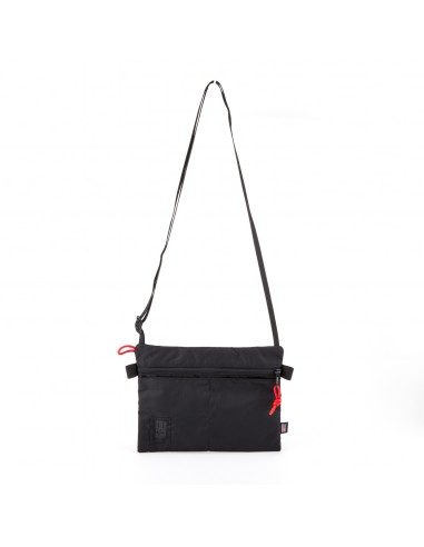 Topo Designs Accessory Shoulder Bag Black Front 2