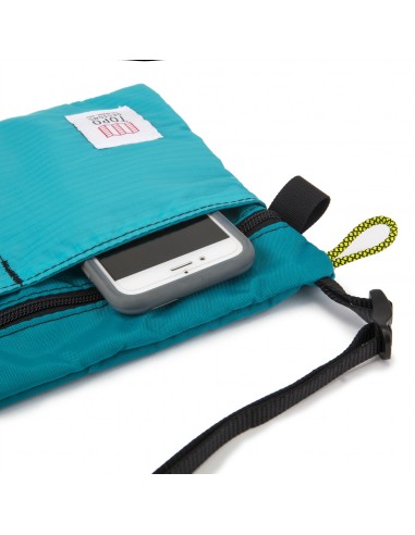 Topo Designs Accessory Shoulder Bag Turquoise Detail 3