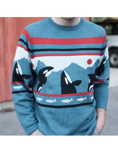 Kavu Highline Sweater Orca Lifestyle 1