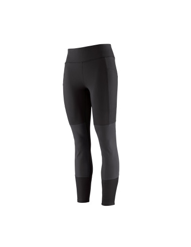 Patagonia Womens Pack Out Hike Tights Black Offbody Front