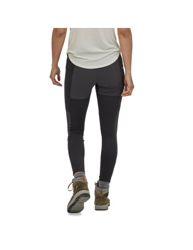 Patagonia Womens Pack Out Hike Tights Black Onbody Back