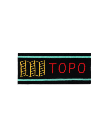 Topo Designs Mountain Headband Black Offbody