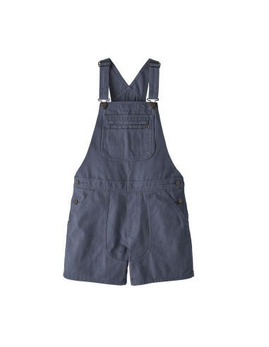 Patagonia Womens Stand Up Overalls Smolder Blue Offbody Front