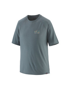 Patagonia Mens Capilene® Cool Trail Graphic Shirt Unity Fitz: Nouveau Green Offbody Front